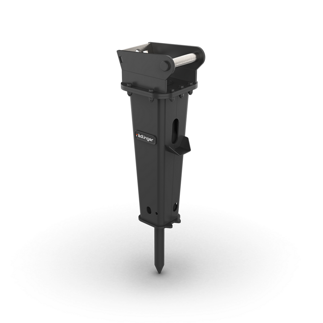RHH02-1.png Rädlinger RHH02 mit MS01 oder MS03| Hydraulikhammer mit 100 kg – Bild 1